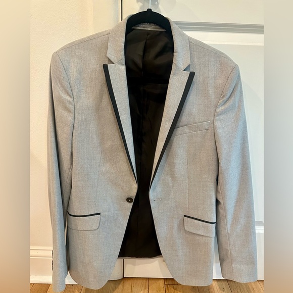 Zara Man Charcoal Jacket - Picture 1 of 4